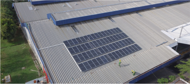 jasa pemasangan solar panel untuk pabrik industri